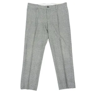 Brunello Cucinelli Check Wool Pants Size 52