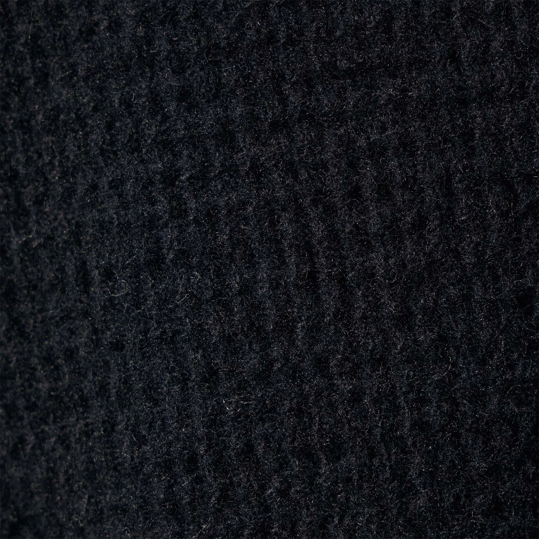 Brushed Thermal Half Zip - Black