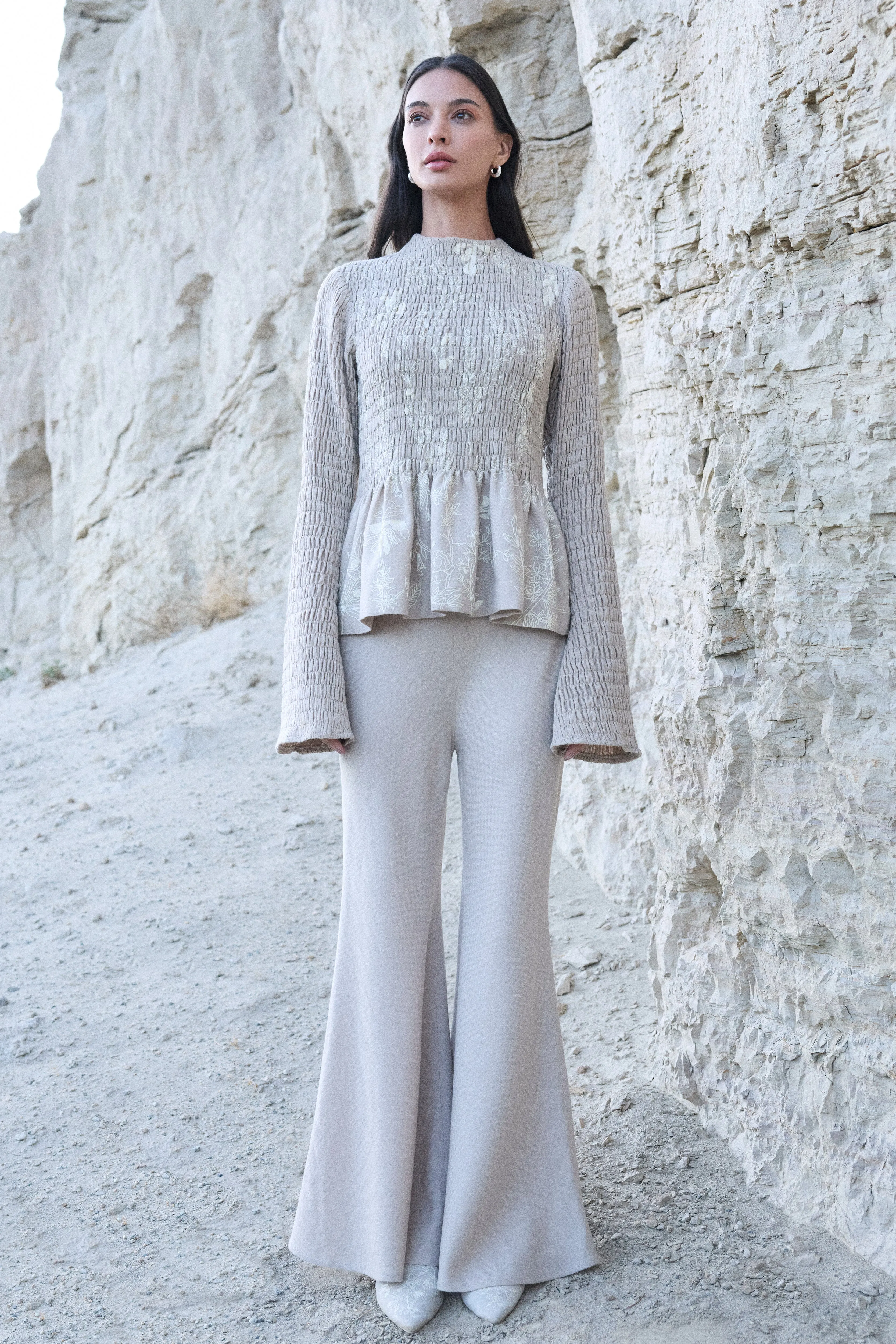 Brussels Woollen Pants (Natural)