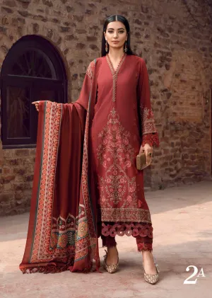BSL-1602-A - Unstitched -  Maria.B Winter Shawl Collection 2022
