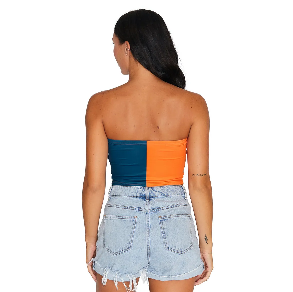 Bucknell Two Tone Tube Top
