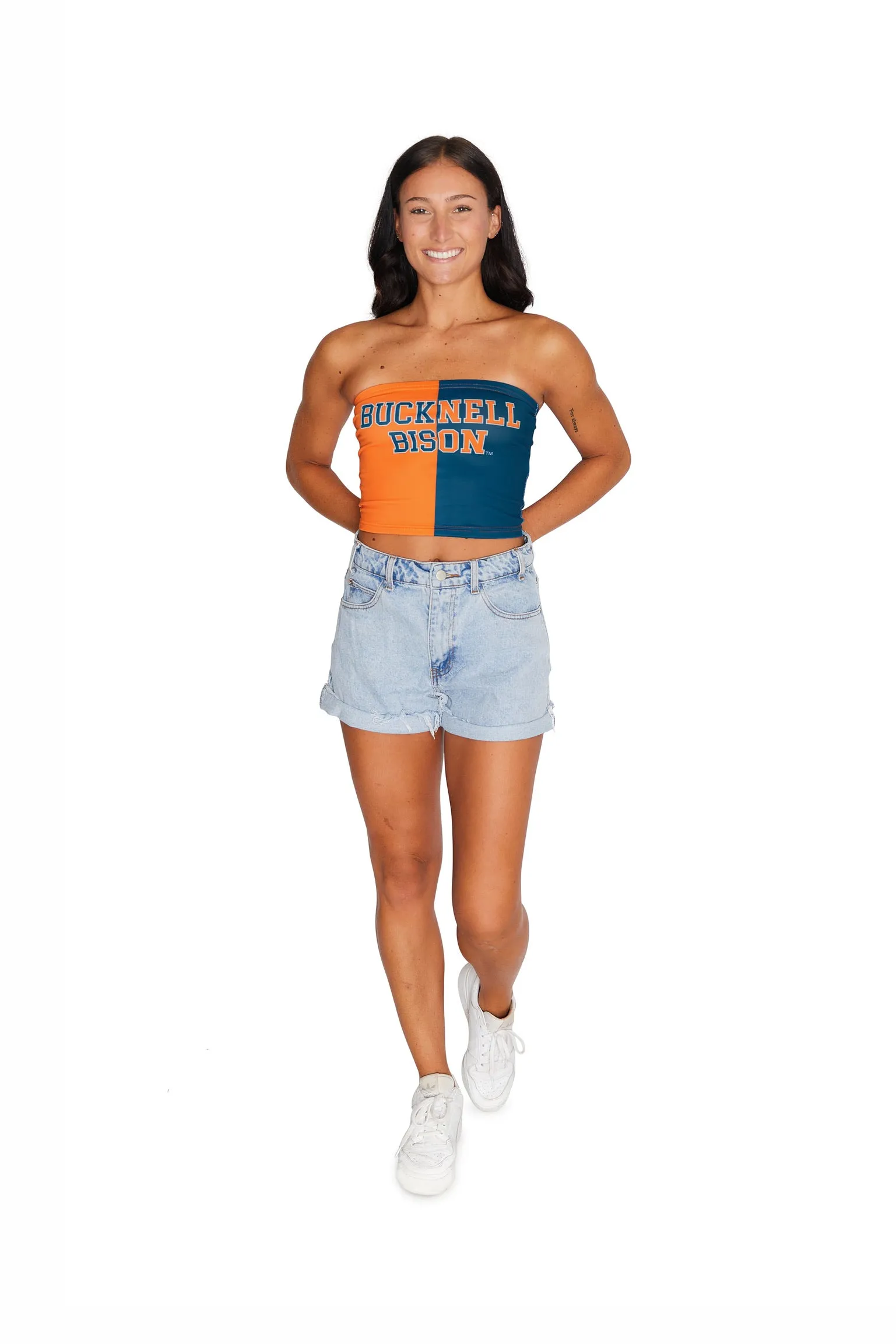 Bucknell Two Tone Tube Top