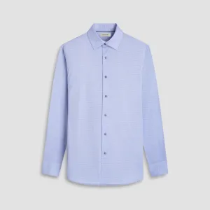 Bugatchi James OoohCotton Long-Sleeve Shirt - Air Blue