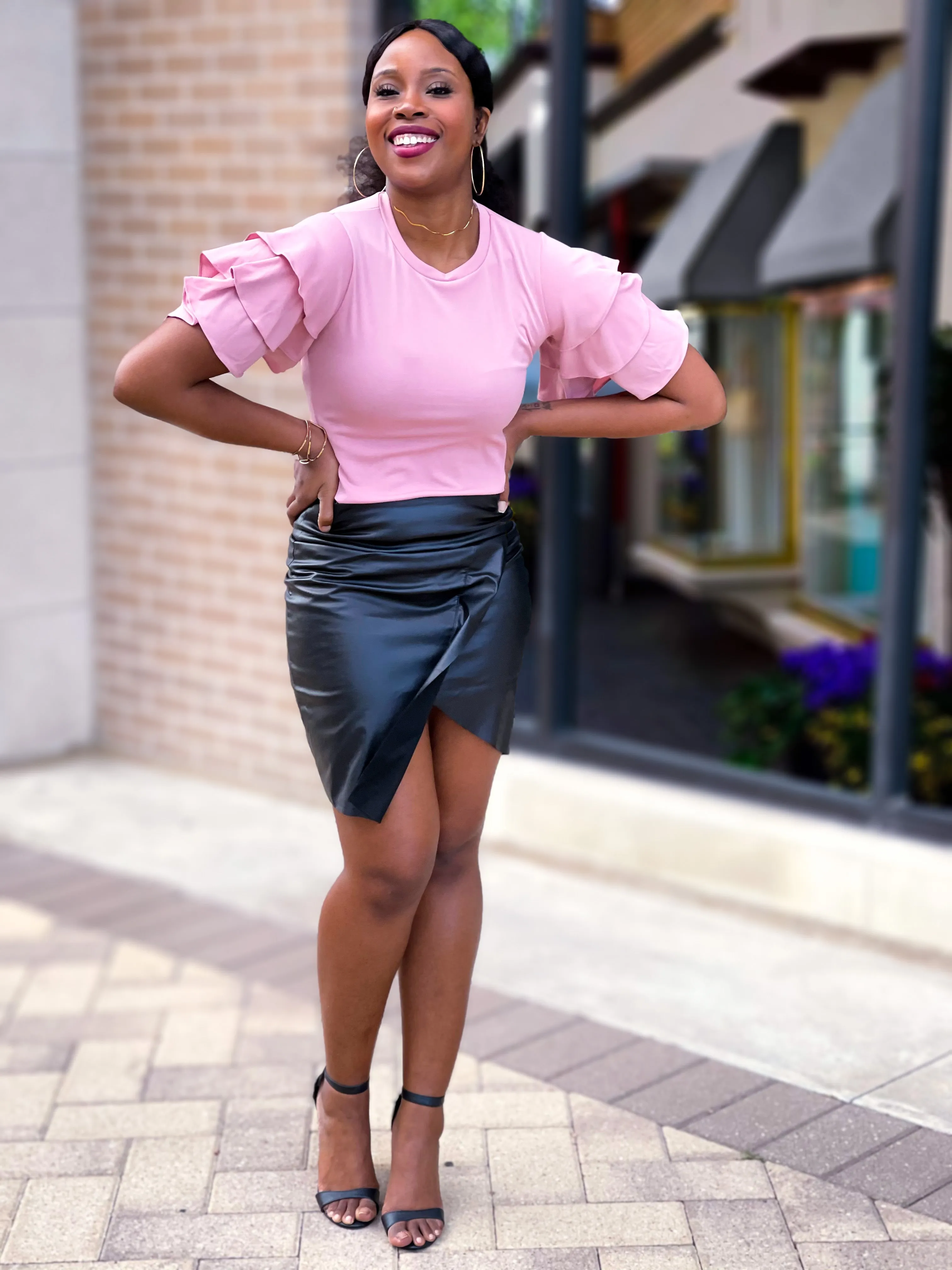 Butterfly Short Sleeve Top