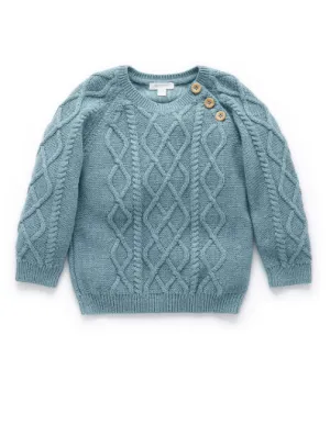 Cable Jumper - Blue