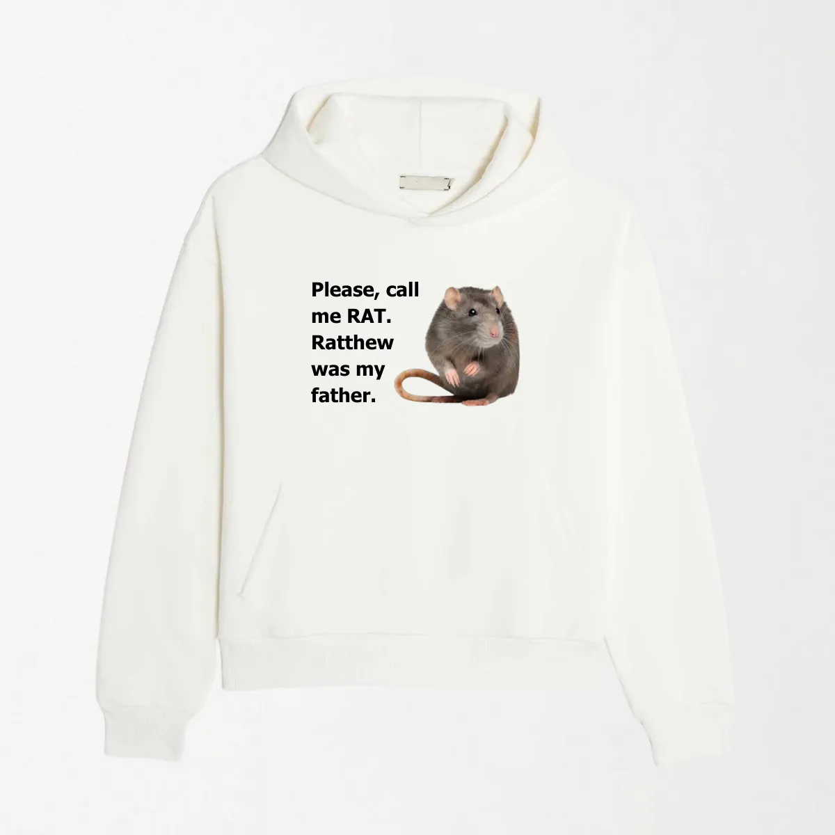 Call Me Rat - Graphic Hoodie