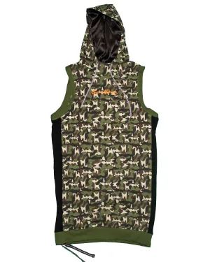 Camo Hoodie Dress