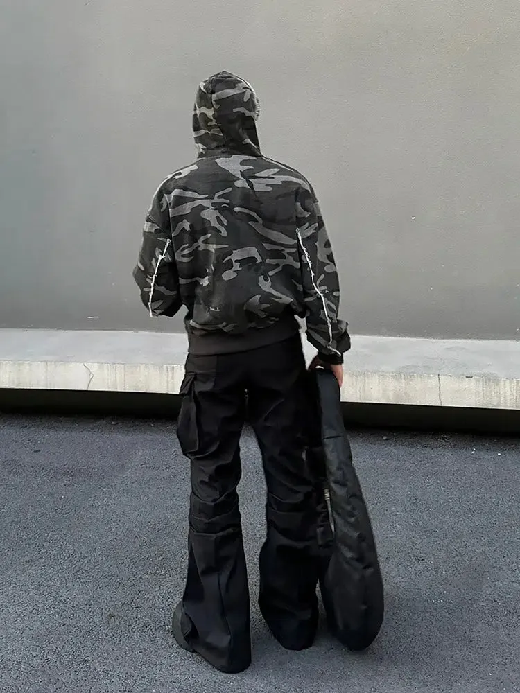 Camouflage Zip-up Hoodie