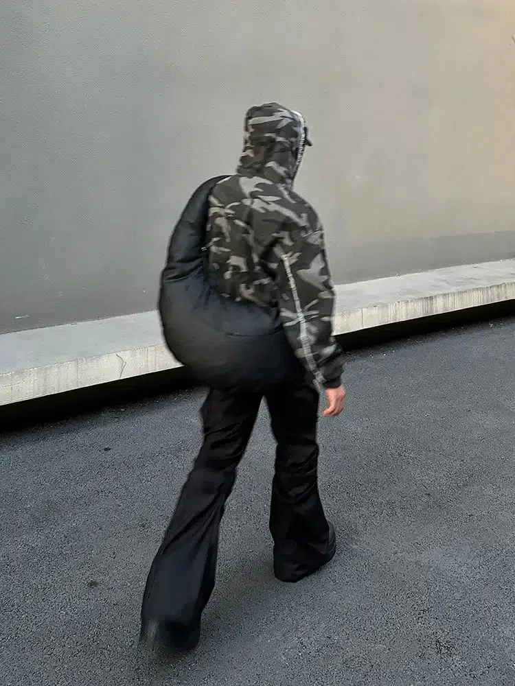 Camouflage Zip-up Hoodie