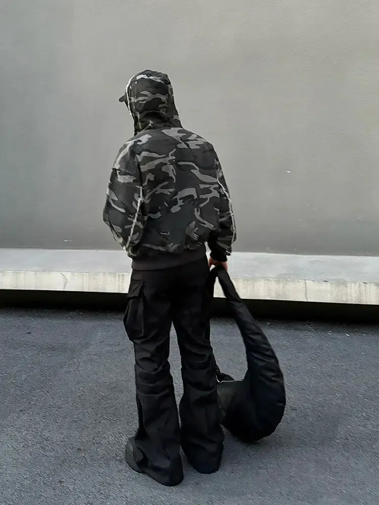 Camouflage Zip-up Hoodie