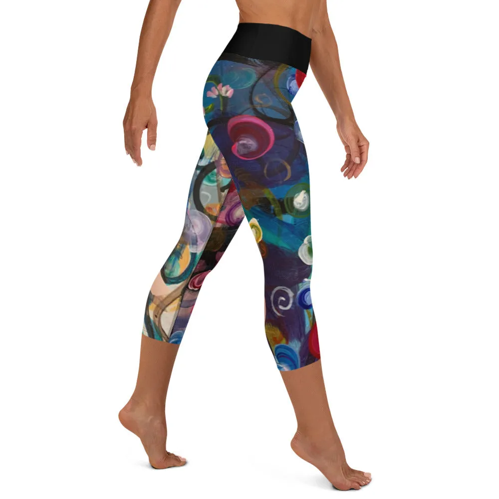 Capri Leggings "Breeze"  by Whimsy Fit