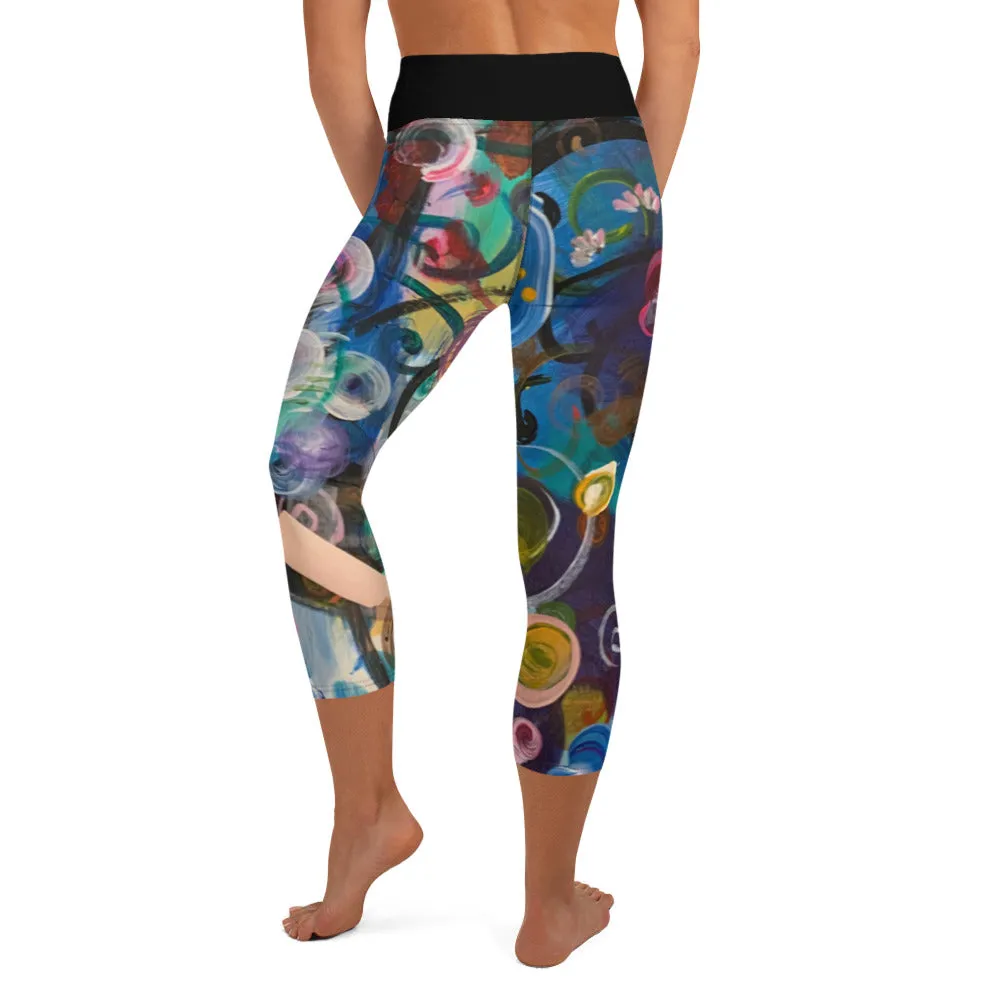 Capri Leggings "Breeze"  by Whimsy Fit