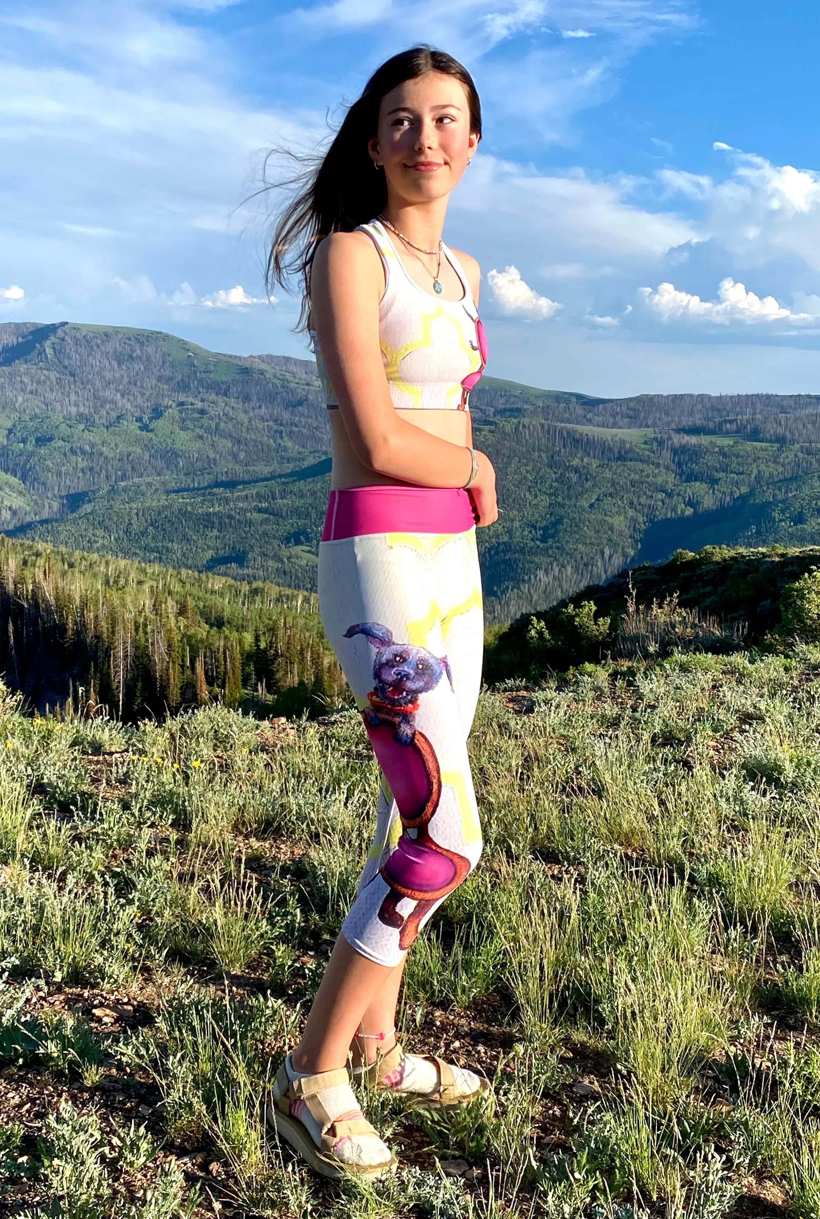 Capri Leggings "Don't Tip"
