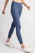 Capri Length Yoga Pants W/Pockets