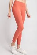 Capri Length Yoga Pants W/Pockets