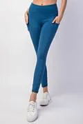 Capri Length Yoga Pants W/Pockets
