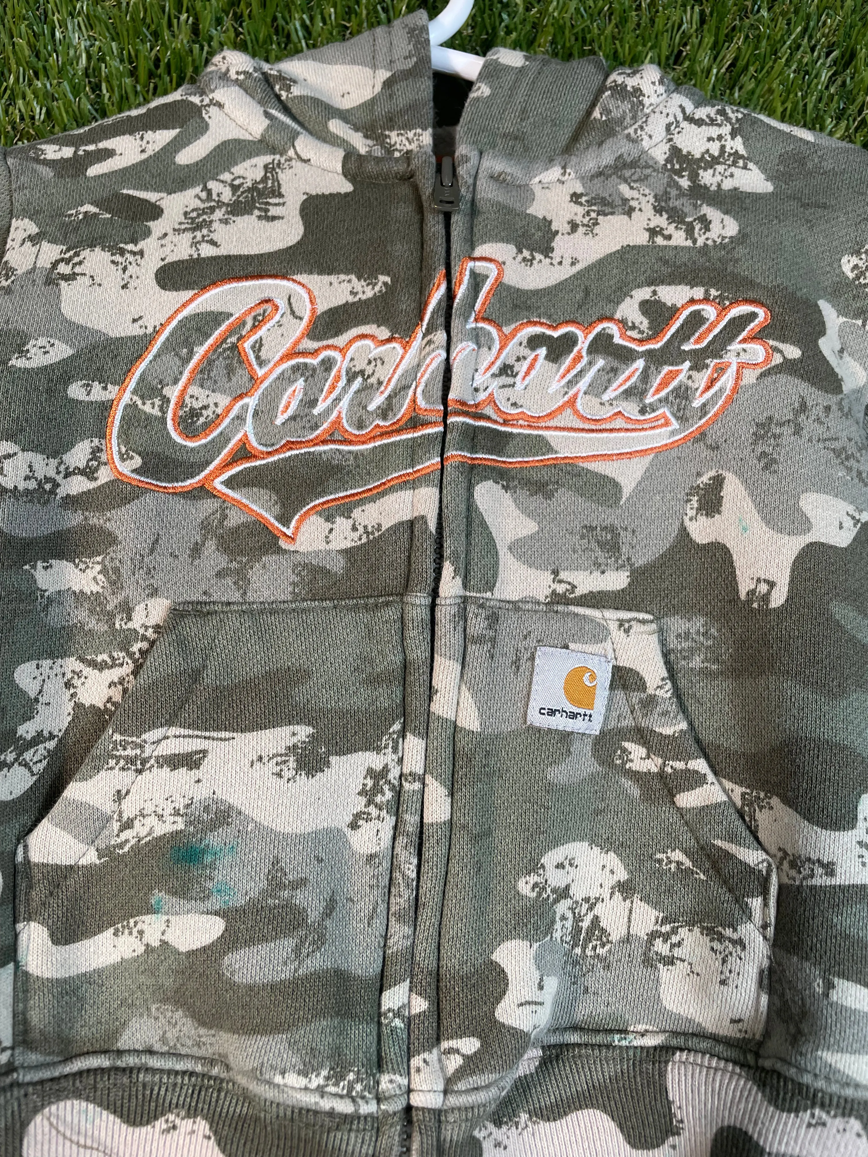 Carhartt Camo Kid's Zip Up Hoodie