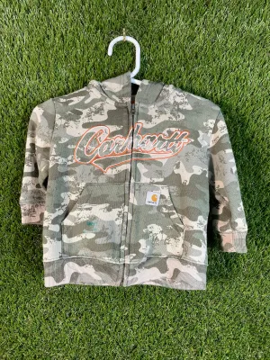 Carhartt Camo Kid's Zip Up Hoodie