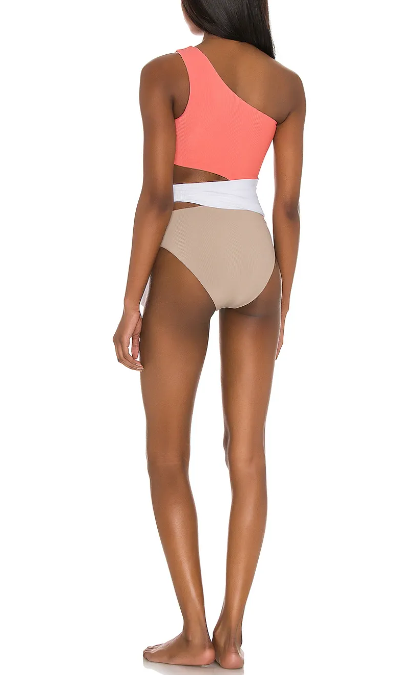 CARLIE CUTOUT ONE-PIECE SWIMSUIT