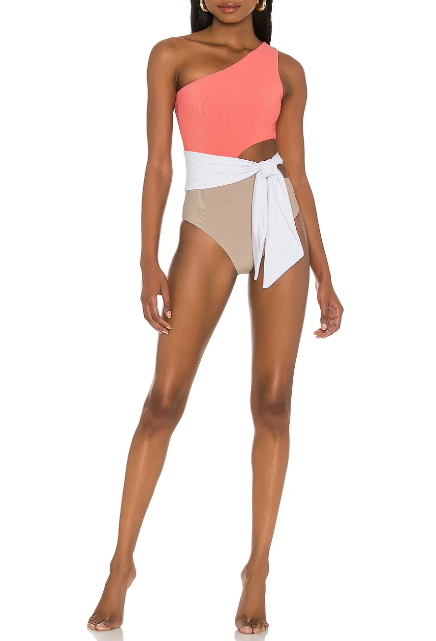 CARLIE CUTOUT ONE-PIECE SWIMSUIT