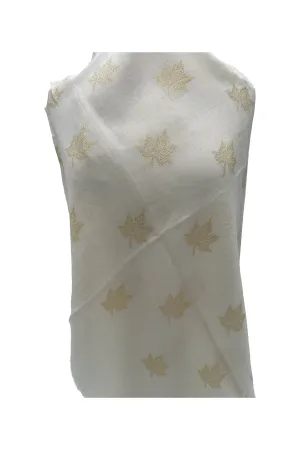 Cashmere shawl with zarie chinar Embroidery
