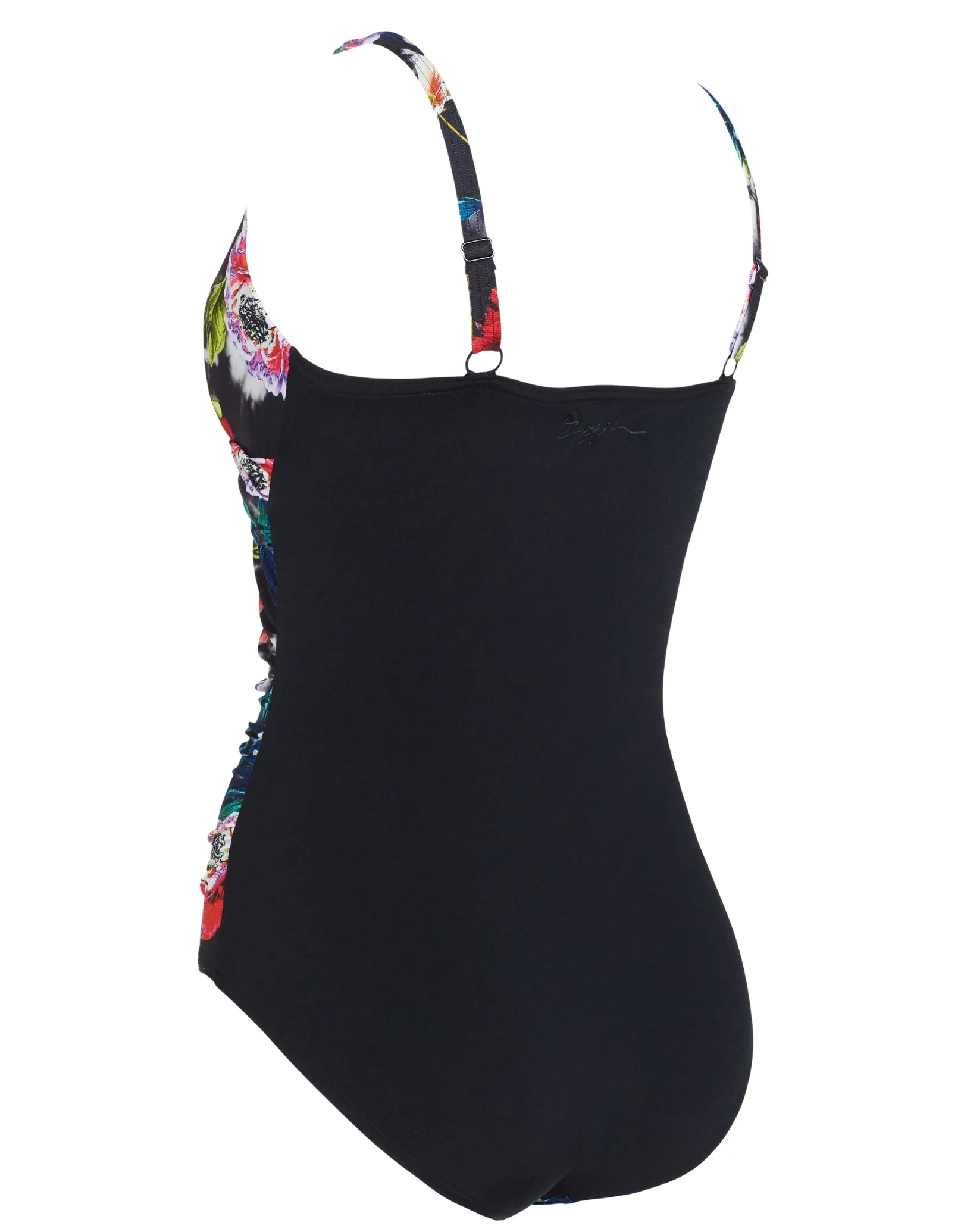Cassia Mystery Classicback Swimsuit - Black/Multi