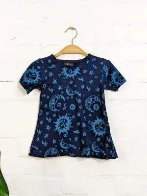 Celestial Short Sleeve Short Top