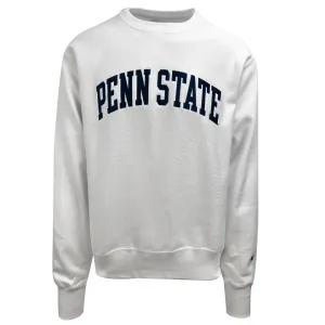Champion Reverse Weave Heavyweight Twill Letter Crewneck Sweatshirt