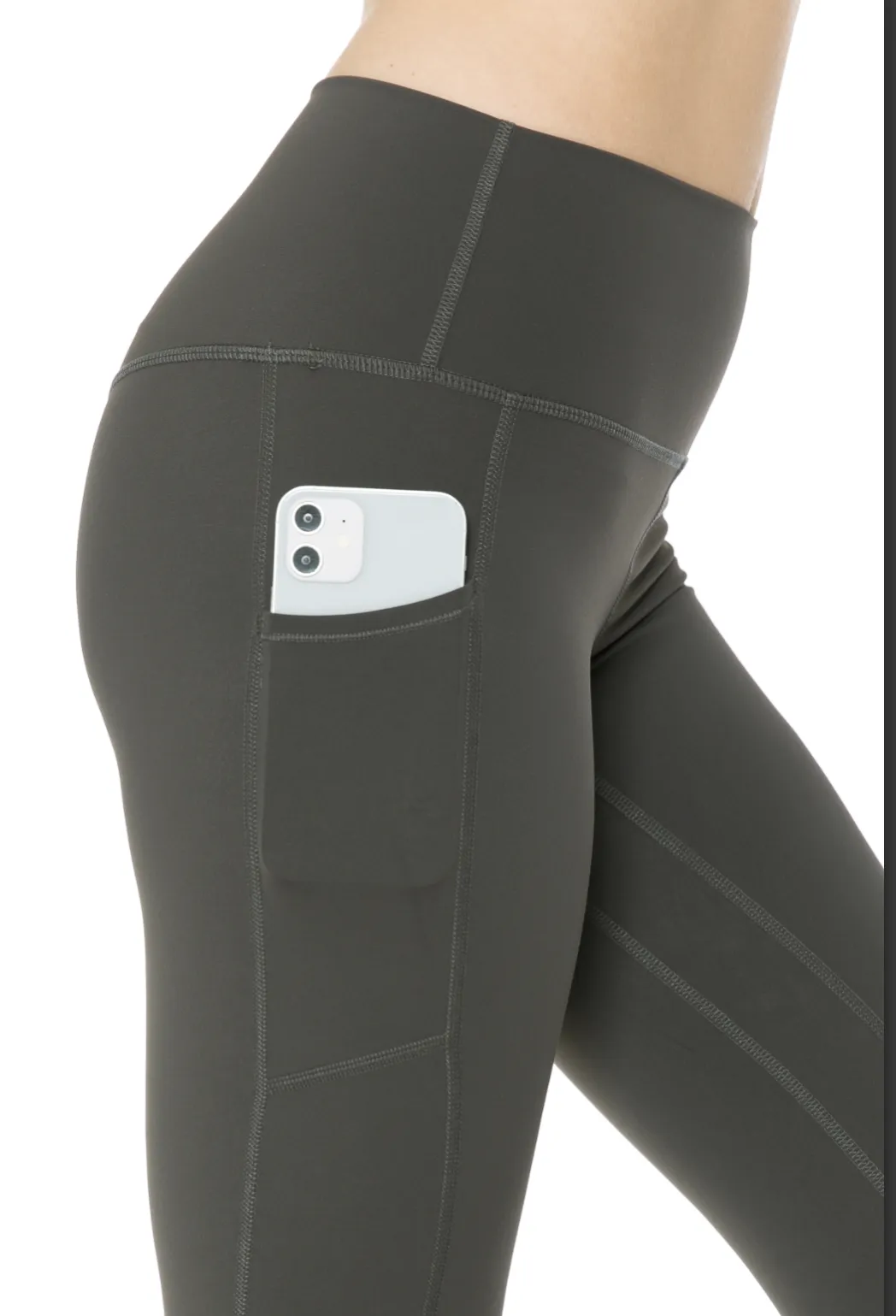 Charcoal Premium Active Workout Leggings