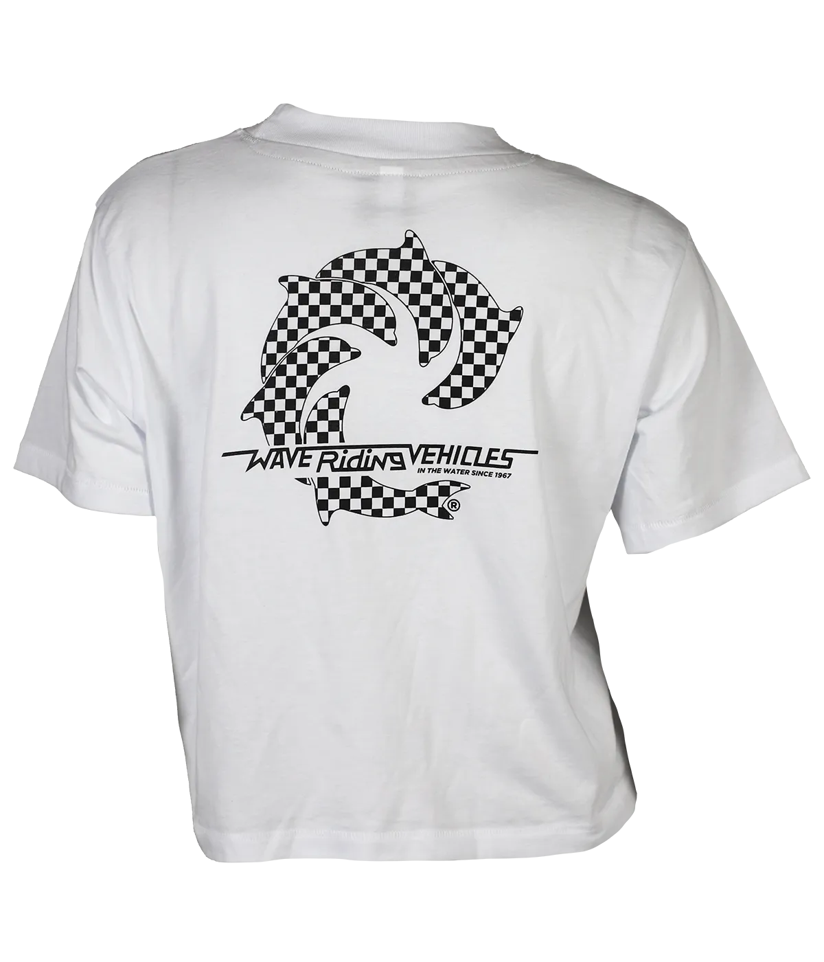 Checker Ladies Crop S/S T-Shirt