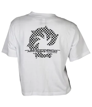 Checker Ladies Crop S/S T-Shirt