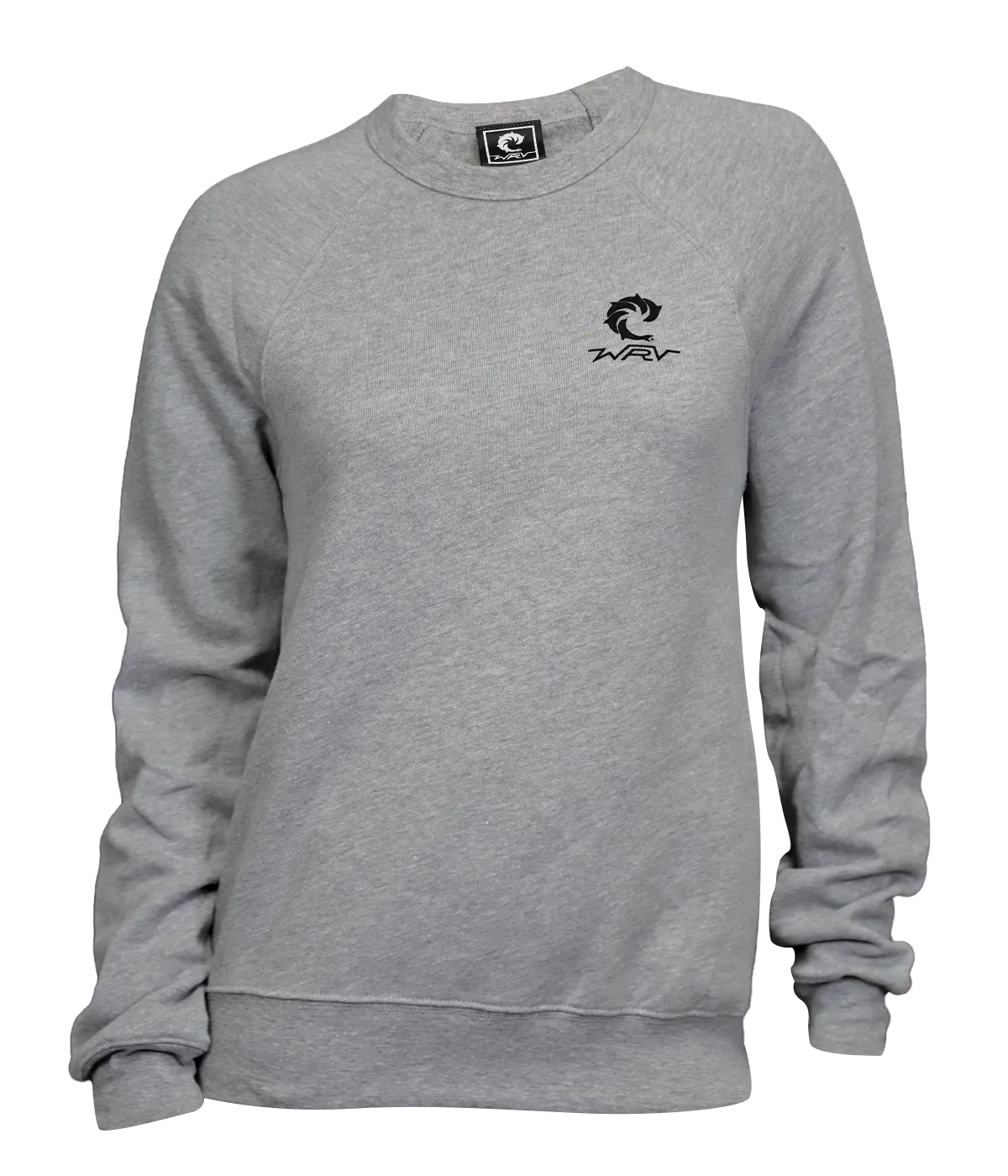 Checker Wave Ladies Crew Sweatshirt