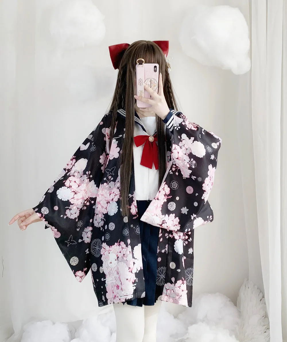 Cherry Blossom Haori Yukata UB98414