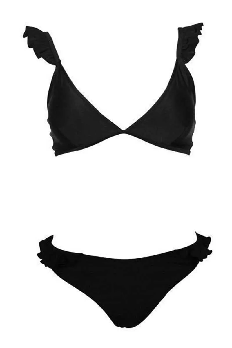 Chicindress Solid Two-piece Swimwear