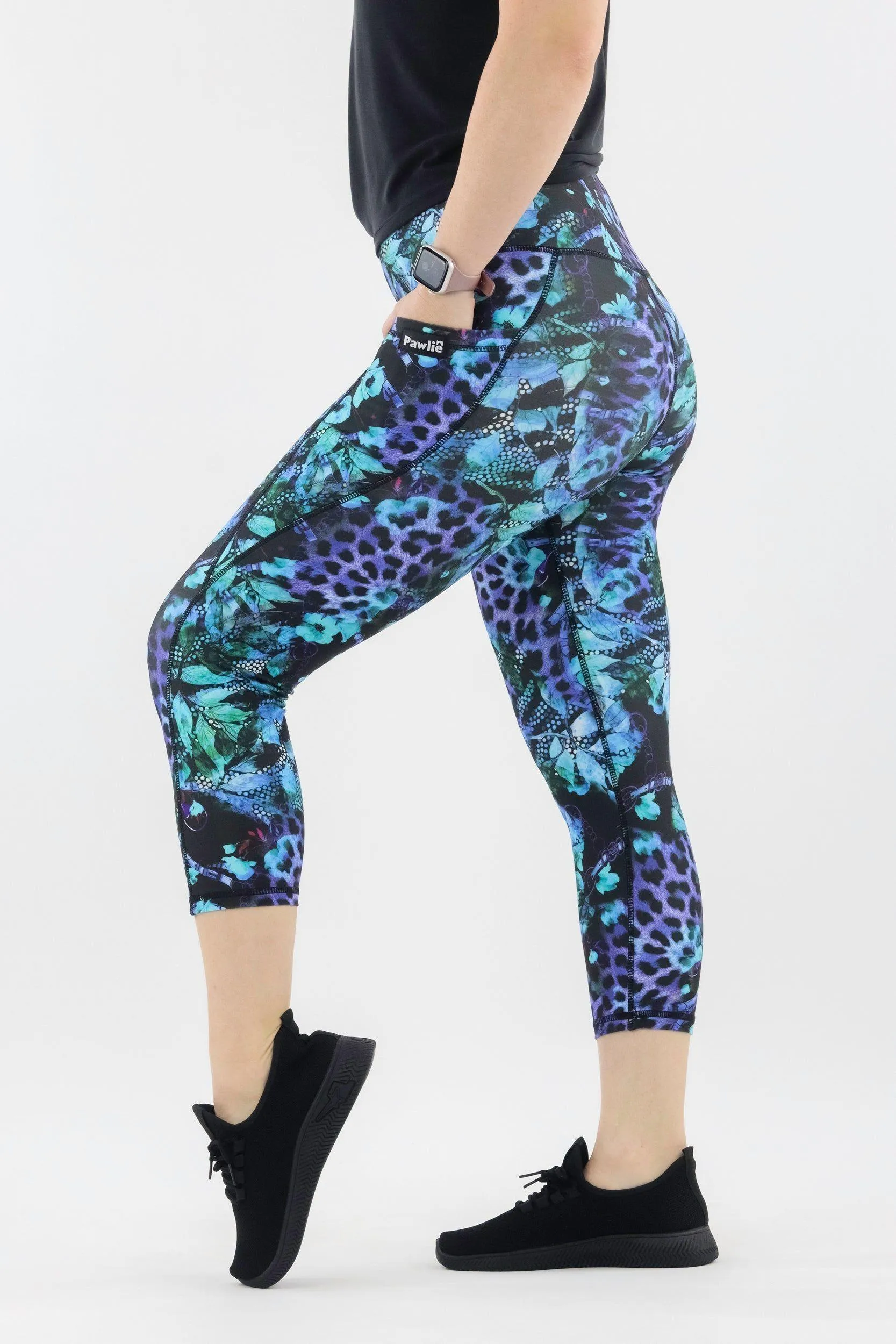 Chimerical - Hybrid 2.0 - Leg Pockets - Capri Leggings