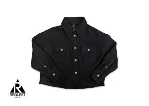 Clementine Wool Over Shirt "Black" (W)