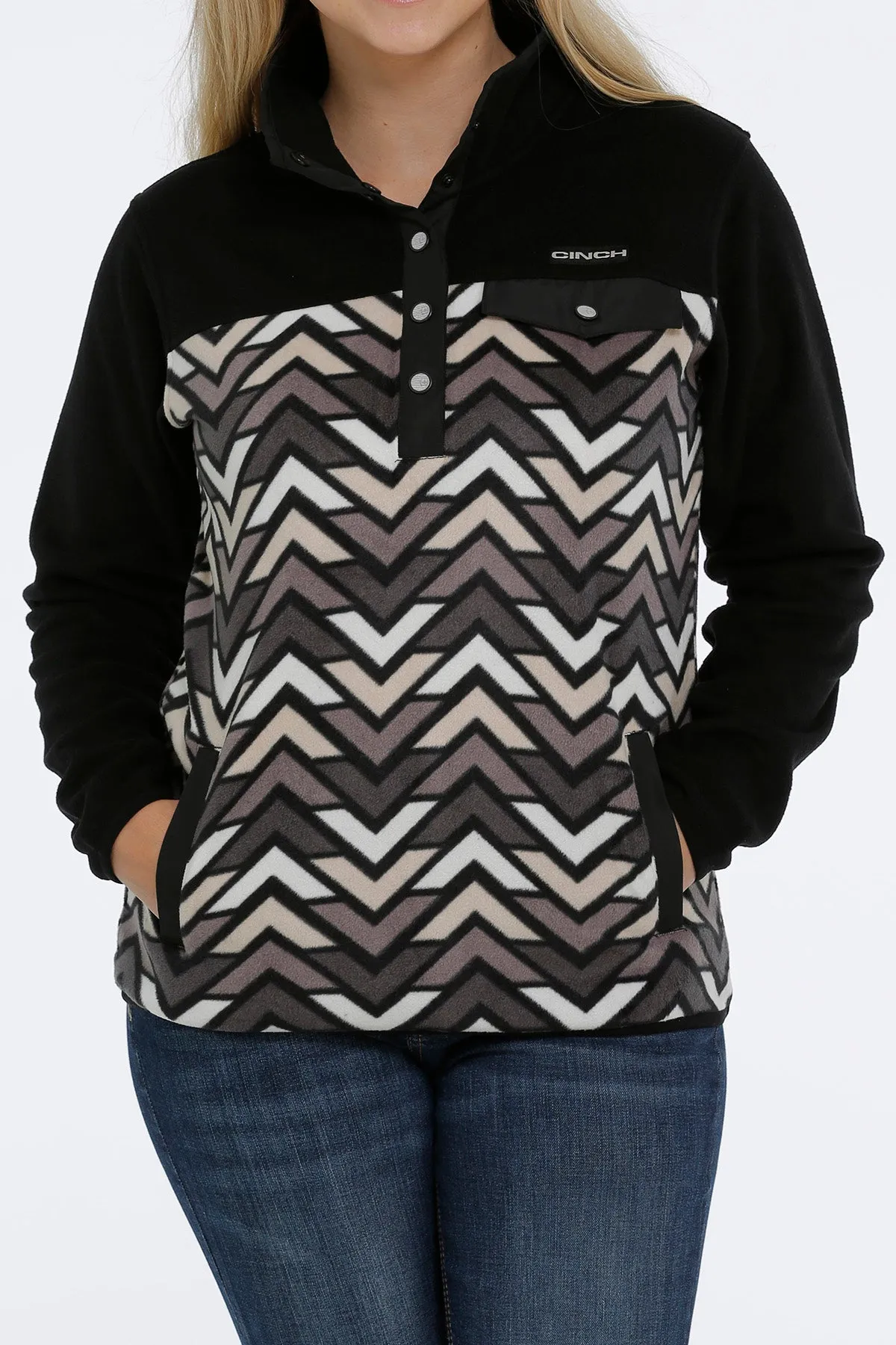 CLMAK9819004  Womens Cinch Polar Fleece Pullover