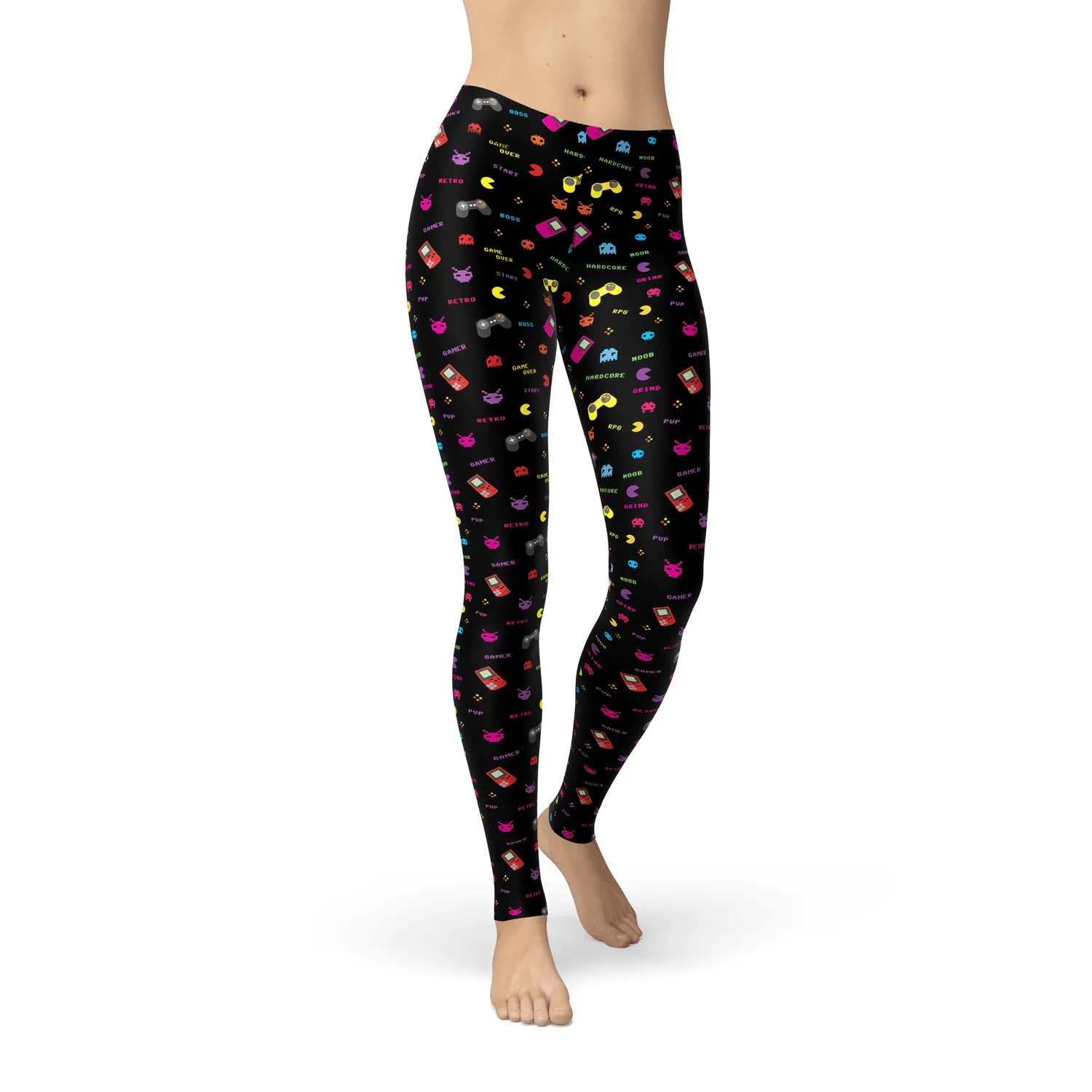 Colorful Video Game Leggings