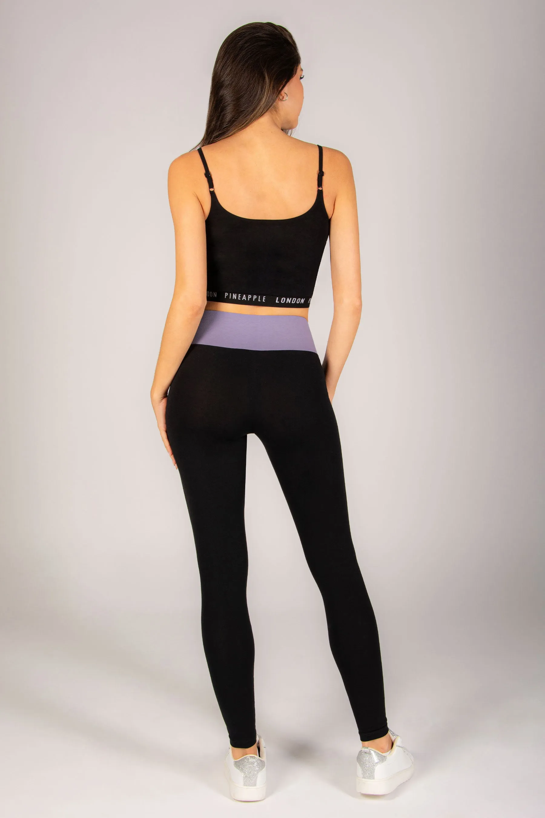 Contrast Band Leggings