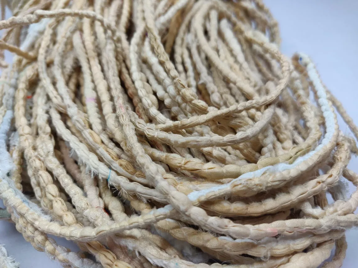 Cording Sari Silk Ribbon - Multicolor