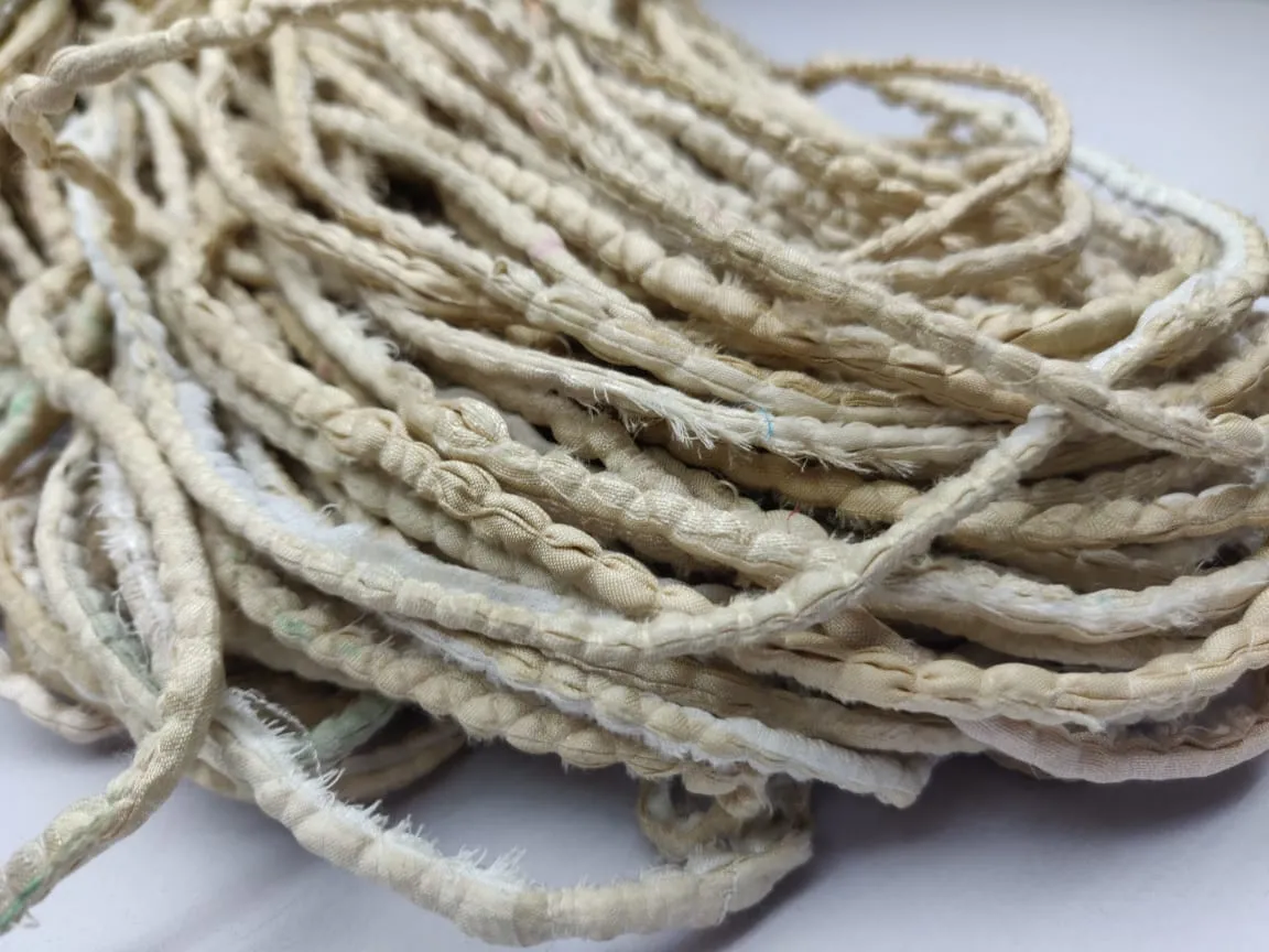 Cording Sari Silk Ribbon - Multicolor