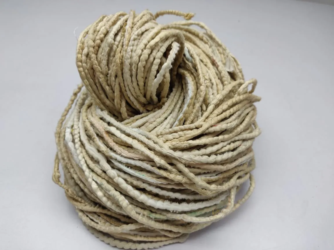 Cording Sari Silk Ribbon - Multicolor