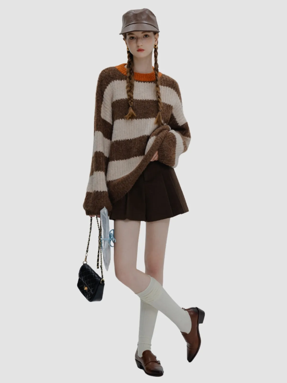 Corduroy Culottes Short Pants