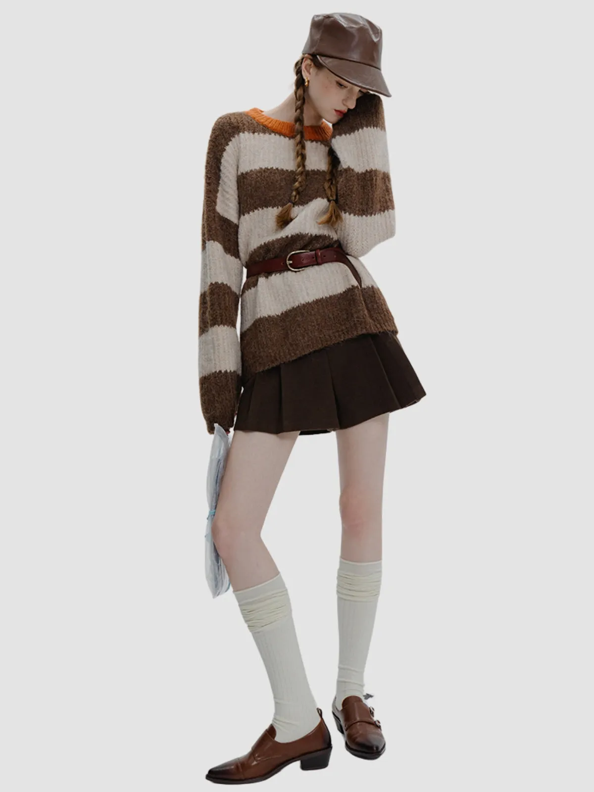 Corduroy Culottes Short Pants