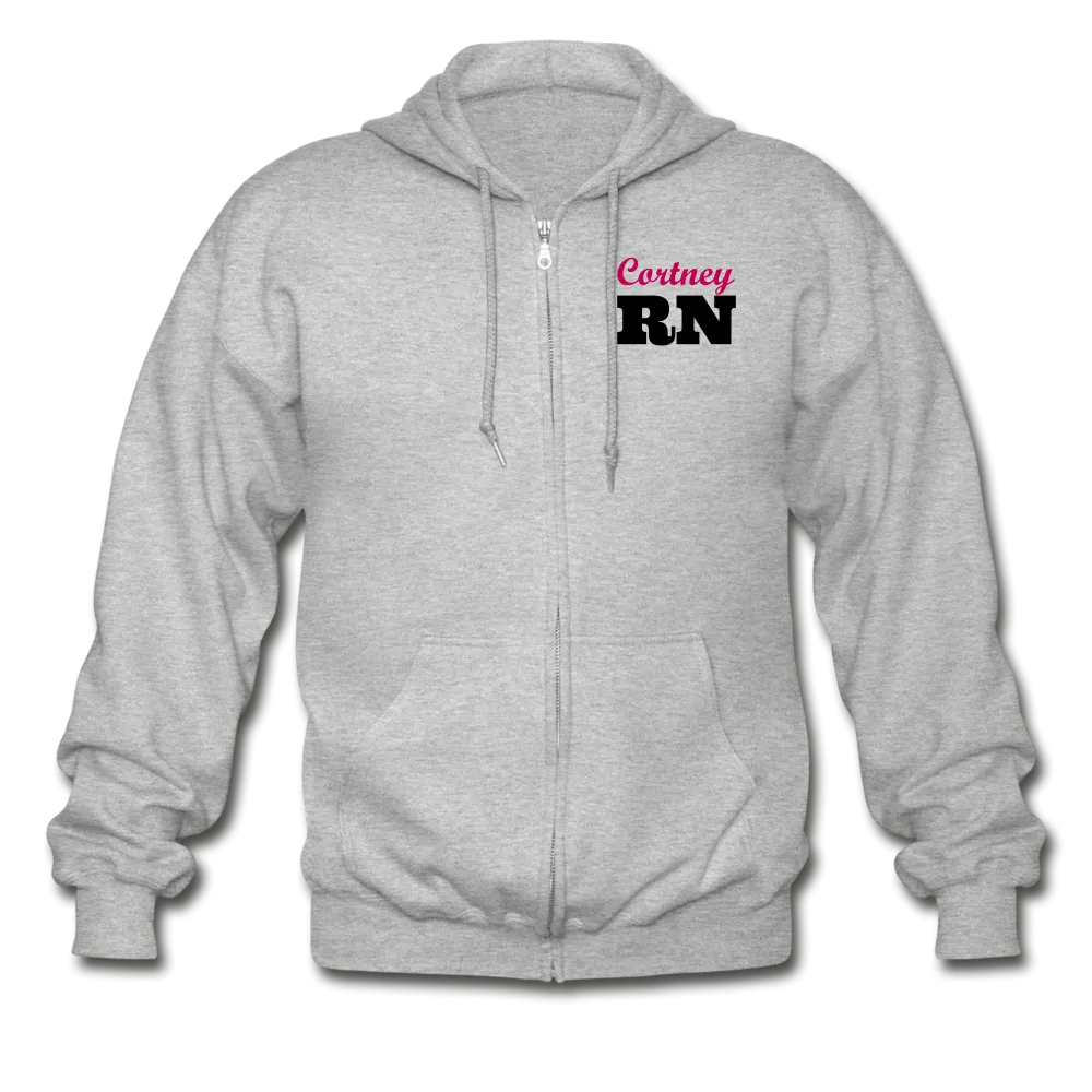 Cortney RN Gildan Heavy Blend Adult Zip Hoodie