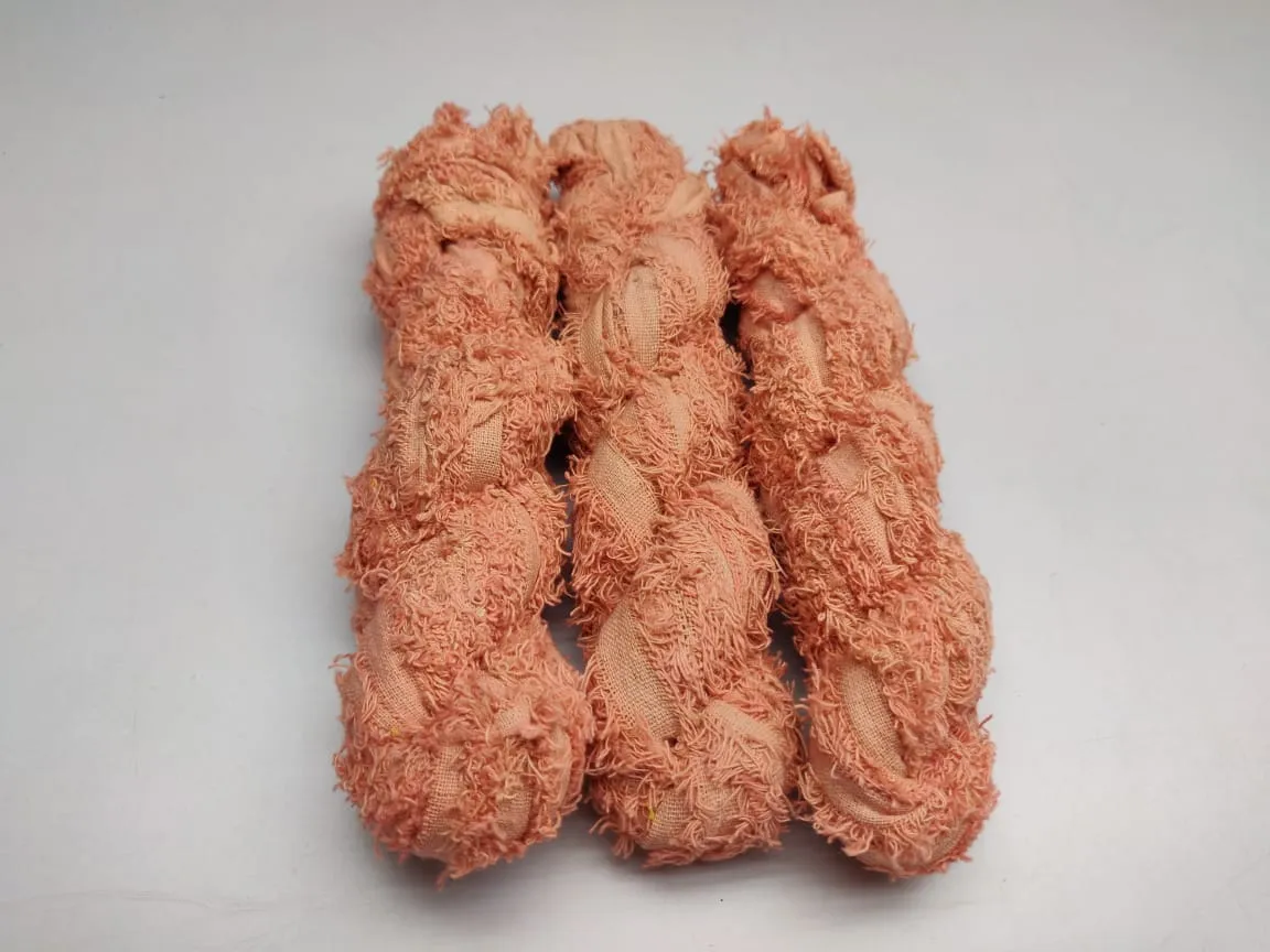 Cotton Frizz Ribbon - Light Salmon