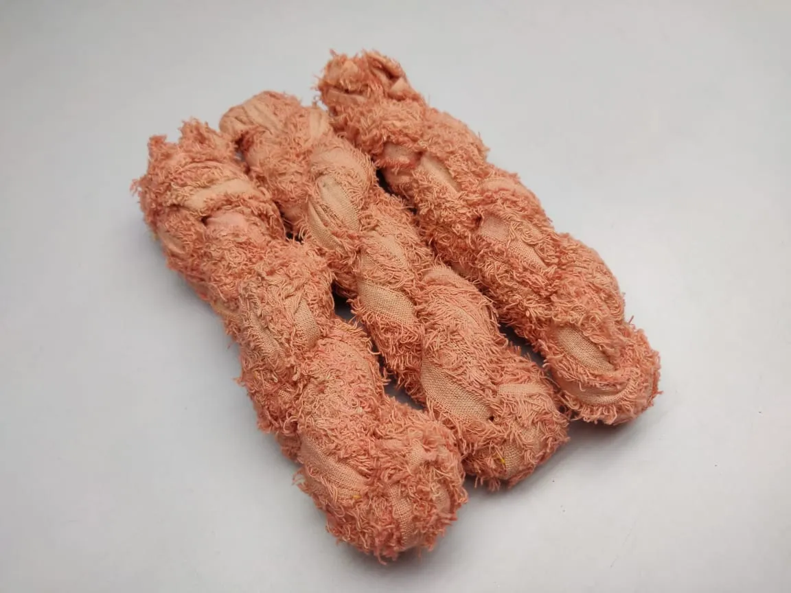 Cotton Frizz Ribbon - Light Salmon