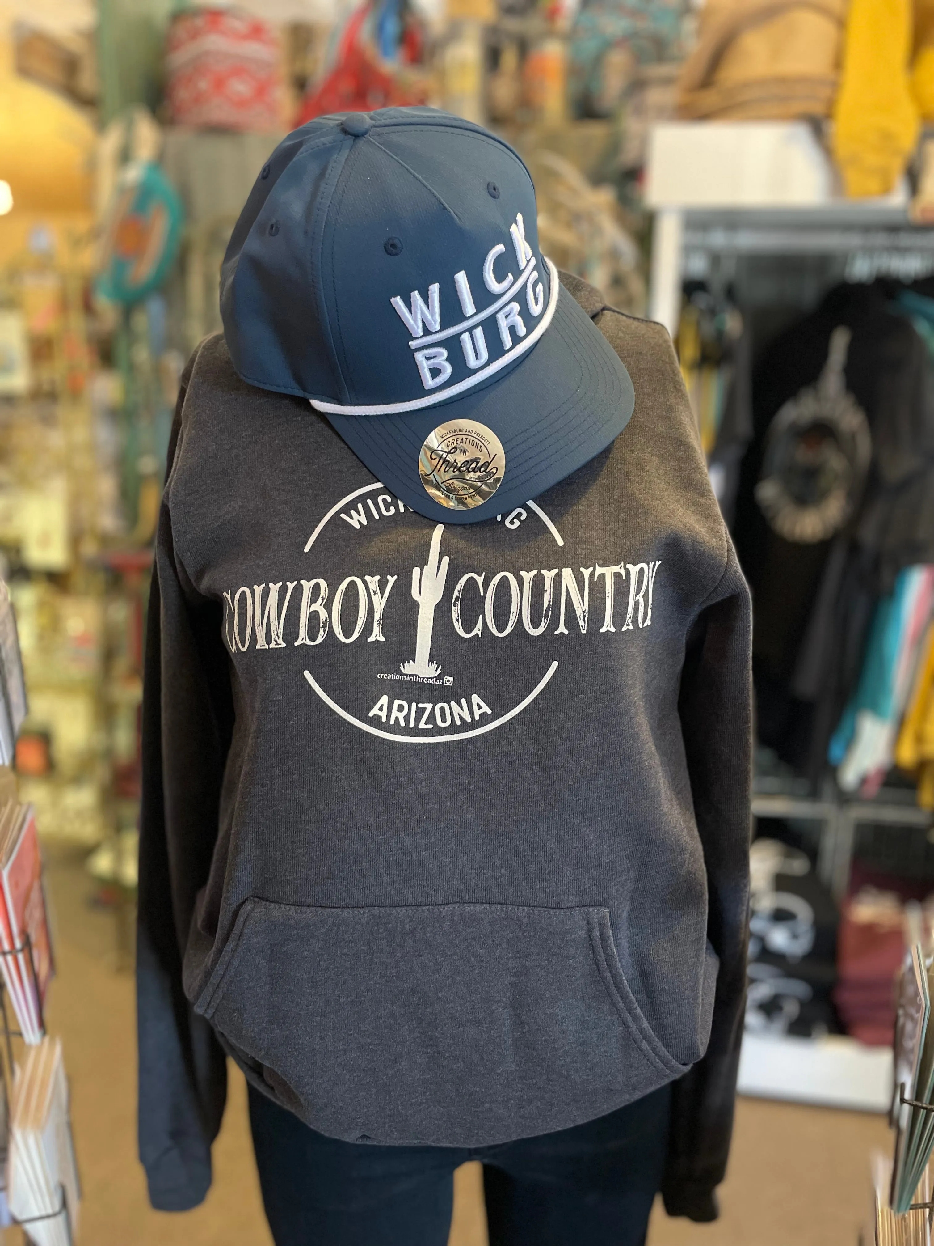 Cowboy Country Zip Up Sweatshirts