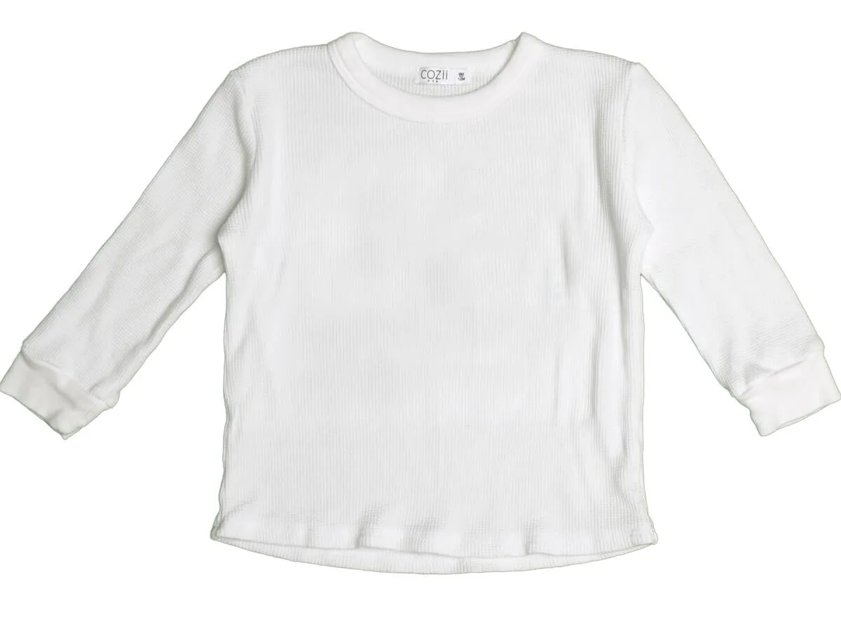 cozii - Long Sleeve Crew Tee (Off White)