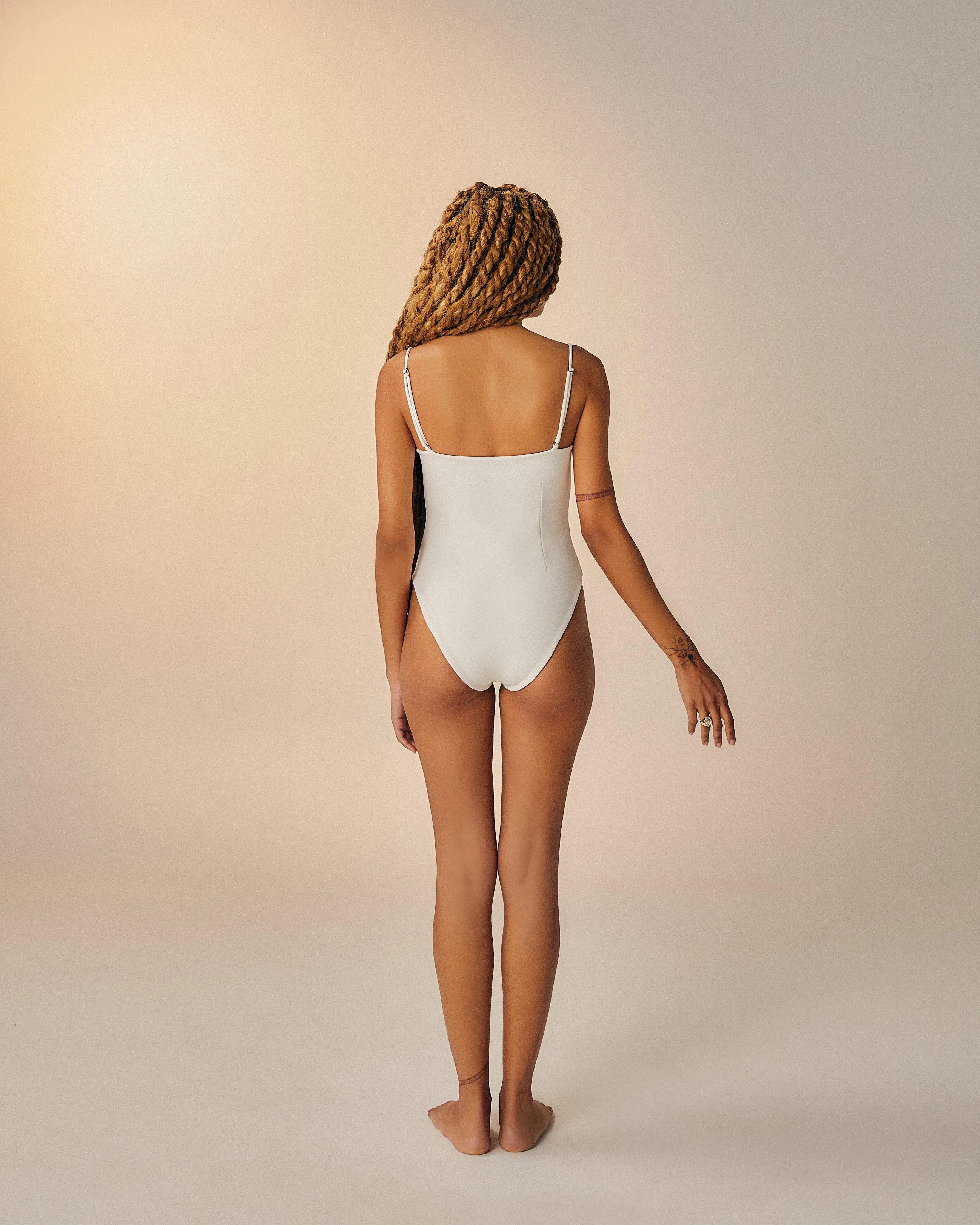 Crepe Jen One Piece Suit